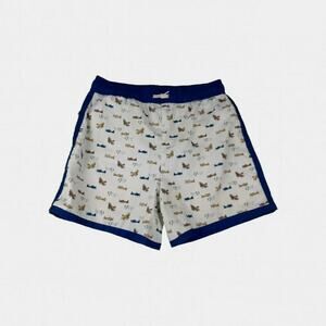 Fin & Vince Retro Airplane Swim Trunks